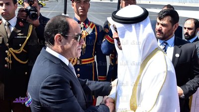 ولي عهد أبو ظبي والرئيس السيسي