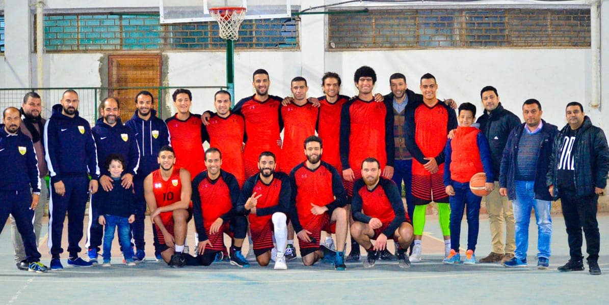 فريق كرة السلة الاول بنادي كفر الشيخ