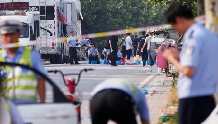 هجوم على مركز شرطة مدينة "شينيانغ" الصينية