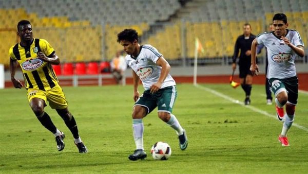 مباراة المقاولون العرب والمصرى