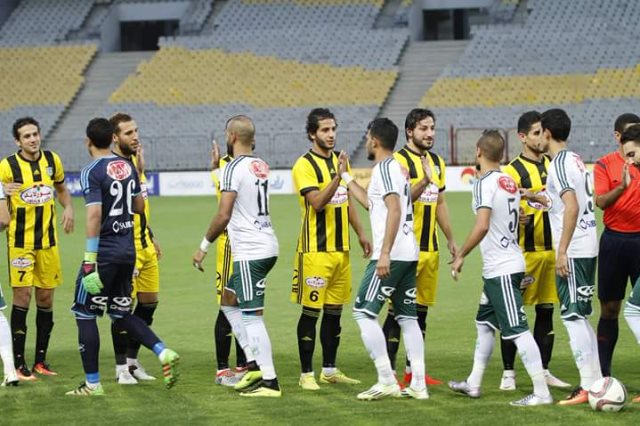 مباراة المقاولون العرب والمصرى