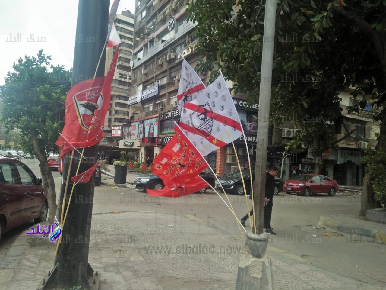 اعلام الاهلى والزمالك 