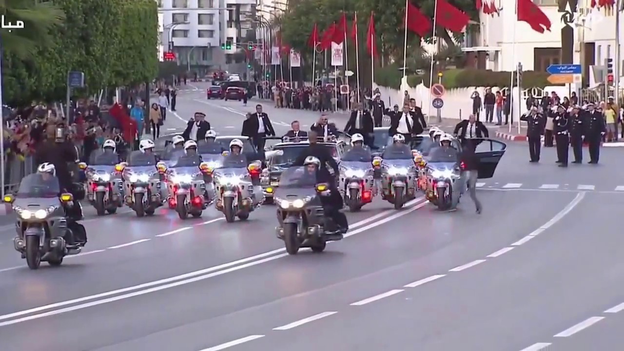 موكب ملك المغرب