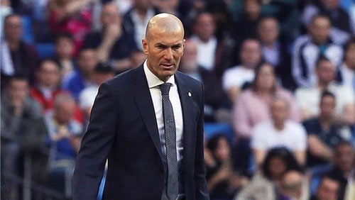 زين الدين زيدان المدير الفني لريال مدريد