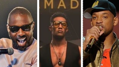 محمد رمضان و ادريس البا و وويل سميث 