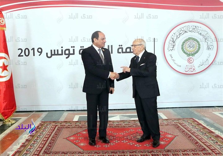 الرئيس السيسى ونظيره التونسى الرئيس السيسى ونظيره التونسى