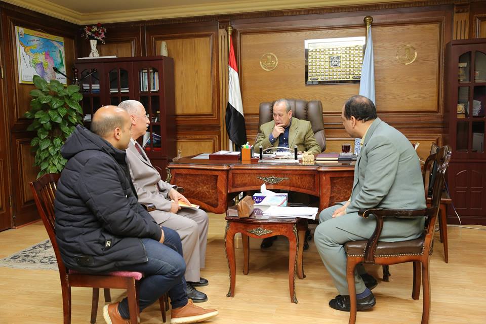 محافظ كفر الشيخ مع النواب