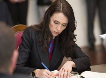 رئيسة وزارء نيوزيلندا، جاسيندا أرديرين