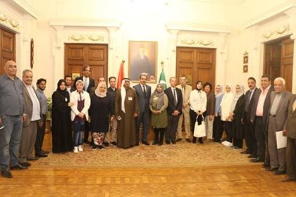 وفد الصحفيين الإماراتيين يهنئ حزب الوفد بمئوية ثورة 1919 وفد الصحفيين الإماراتيين يهنئ حزب الوفد بمئوية ثورة 1919