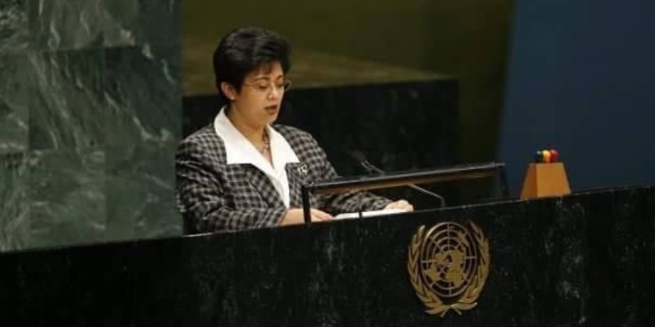 السفيرة الدكتورة نميرة نجم المستشار القانوني للاتحاد الأفريق