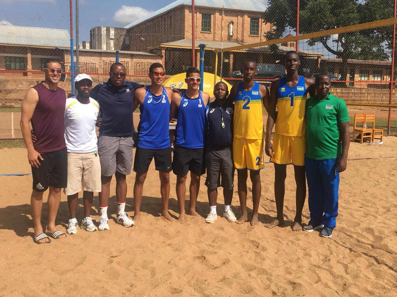 فريق الكرة الطائرة الشاطئية بنين