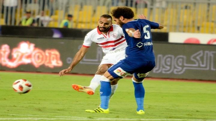 مباراة الزمالك وسموحة