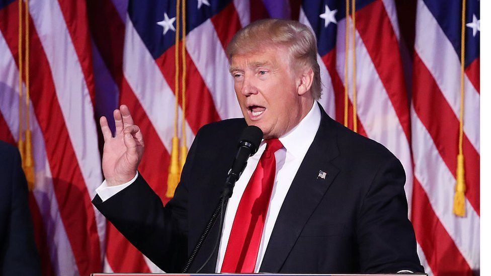 الرئيس الأمريكي ترامب