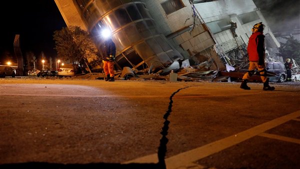 صورة أرشيفية من زلزال صورة أرشيفية من زلزال