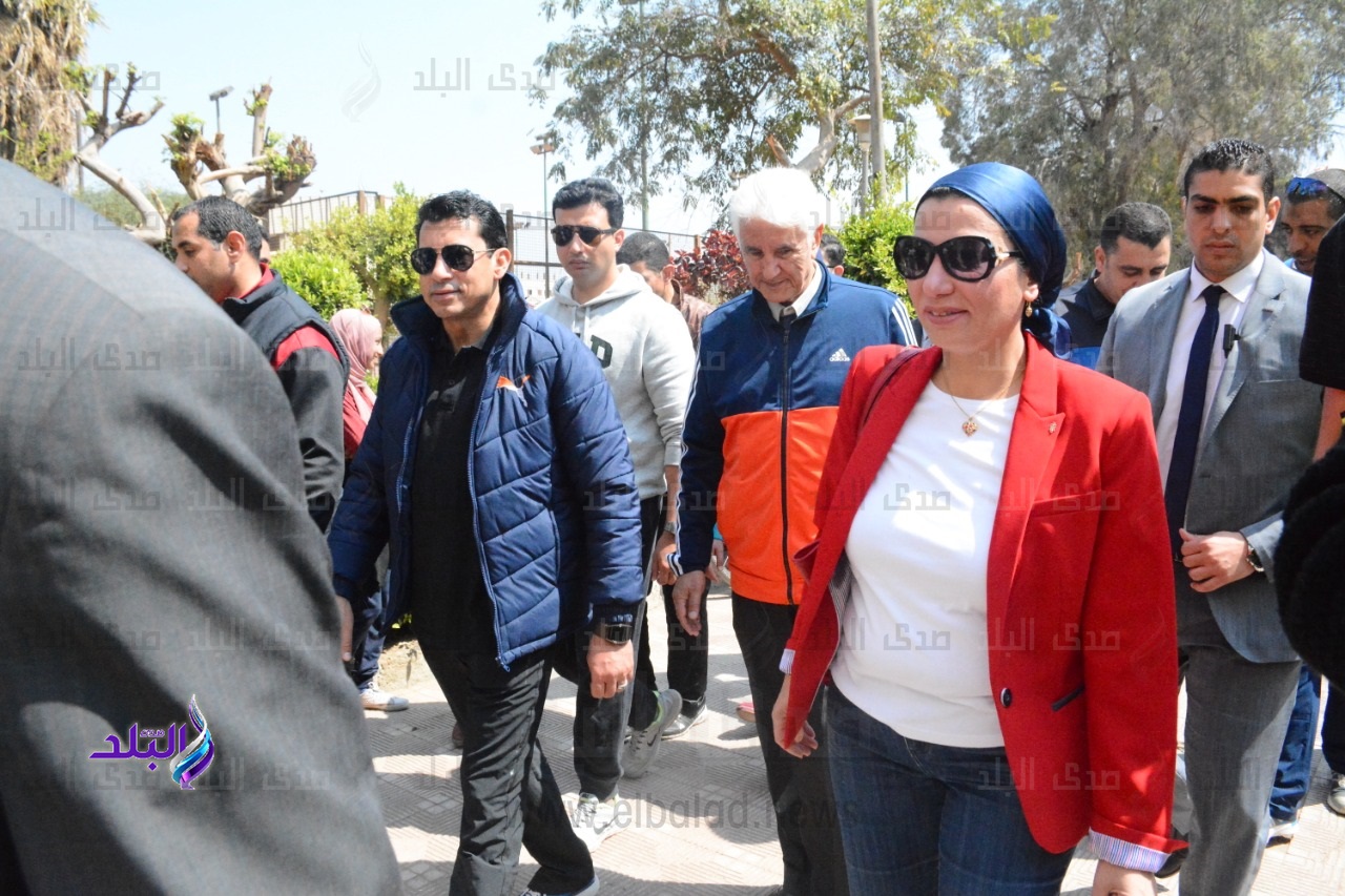 وزيرا الرياضة والبيئة