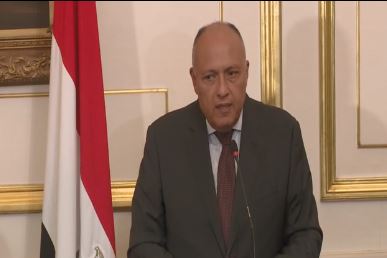 وزير الخارجية المصري سامح شكري