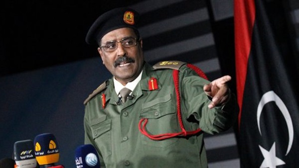 المتحدث باسم الجيش الليبي أحمد المسماري المتحدث باسم الجيش الليبي أحمد المسماري