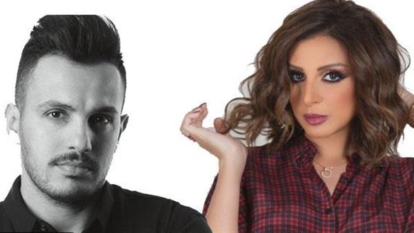 أنغام وزوجها أحمد إبراهيم 