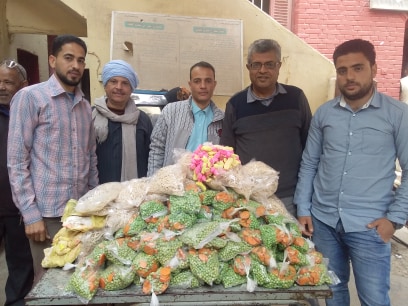 ضبط سلع غذائية مغشوشة ومجهولة المصدر ببني سويف