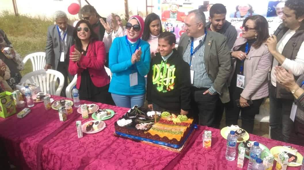روتاري فاروس ينظم حفلا لـ80 طفلا يتيم بمدارس الإسكندرية