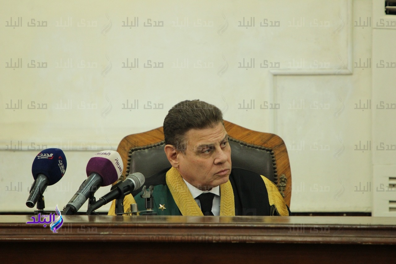 المستشار محمد شيرين فهمي رئيس محكمة الجنايات