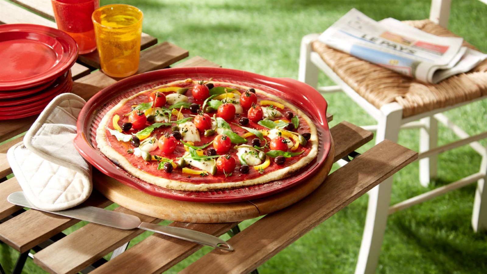 دون فرن.. أسرع طريقة لتسوية البيتزا على البوتاجاز