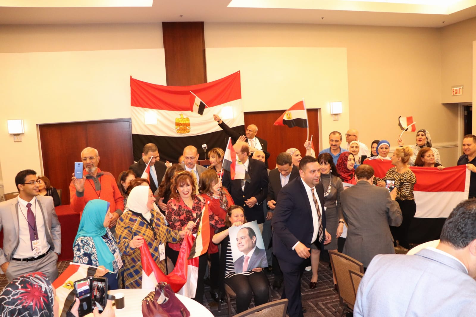 الجالية المصرية بامريكا تنظم ندوة لمناقشة التعديلات 