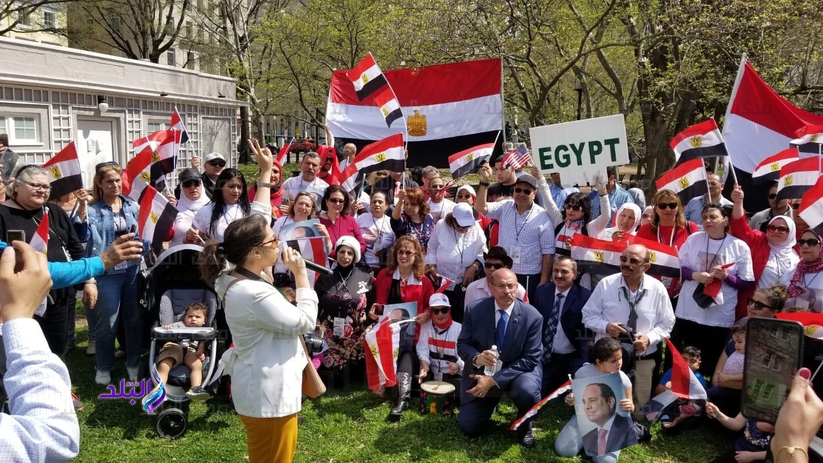 الجالية المصرية بالولايات المتحدة الأمريكية