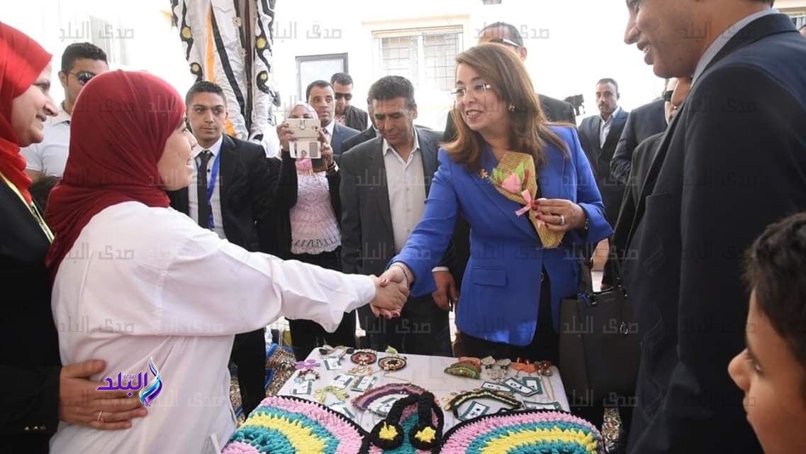 غادة والى وزيرة التضامن الاجتماعي