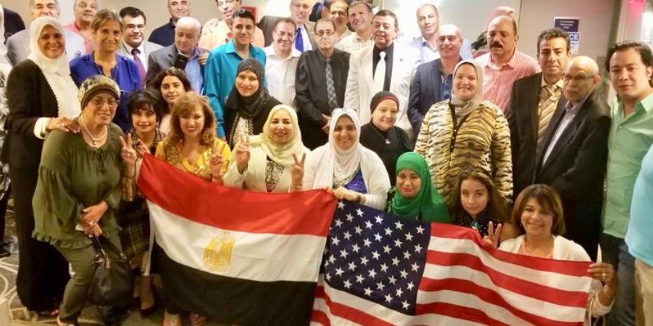 الجالية المصرية بأمريكا