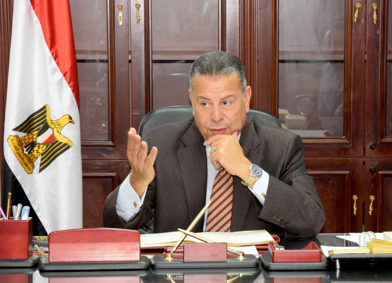 المستشار هاني عبد الجابر محافظ بني سويف