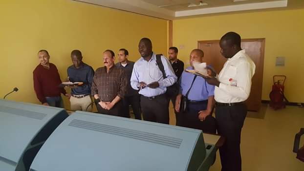 وفد من سلطة الطيران الاوغندى