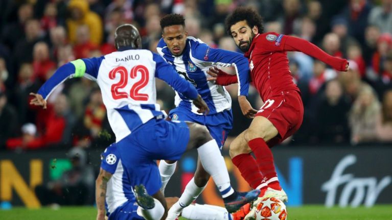 محمد صلاح - مواجهة بورتو محمد صلاح - مواجهة بورتو