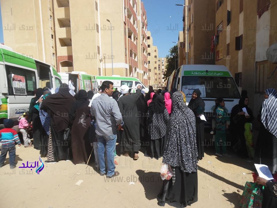 فحص 16 ألف و129 مواطن بالقوافل الطبية المجانية لصحة أسوان