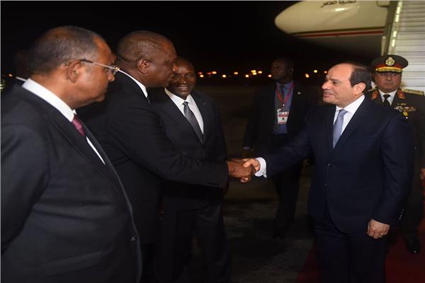 الرئيس السيسي فى كوت ديفوار