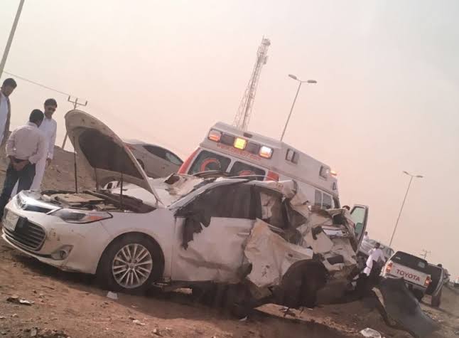 إصابة 8 أشخاص فى حادث إنقلاب أتوبيس بطريق أسوان / أبو سمبل