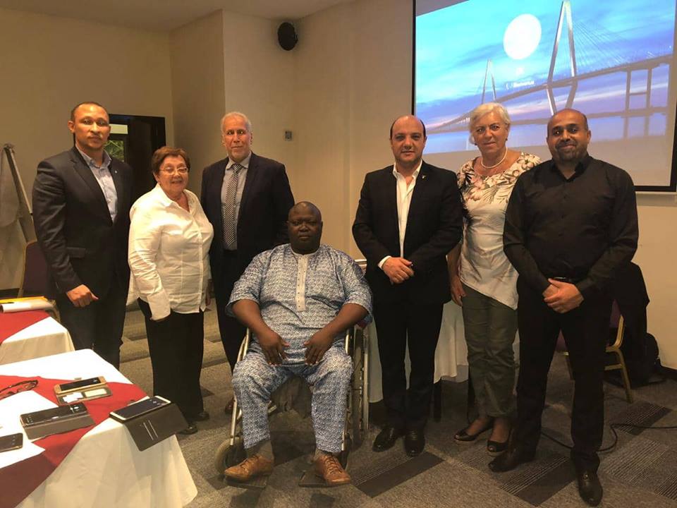 ختام فعاليات المكتب الرئاسي للاتحاد الافريقي للجمباز