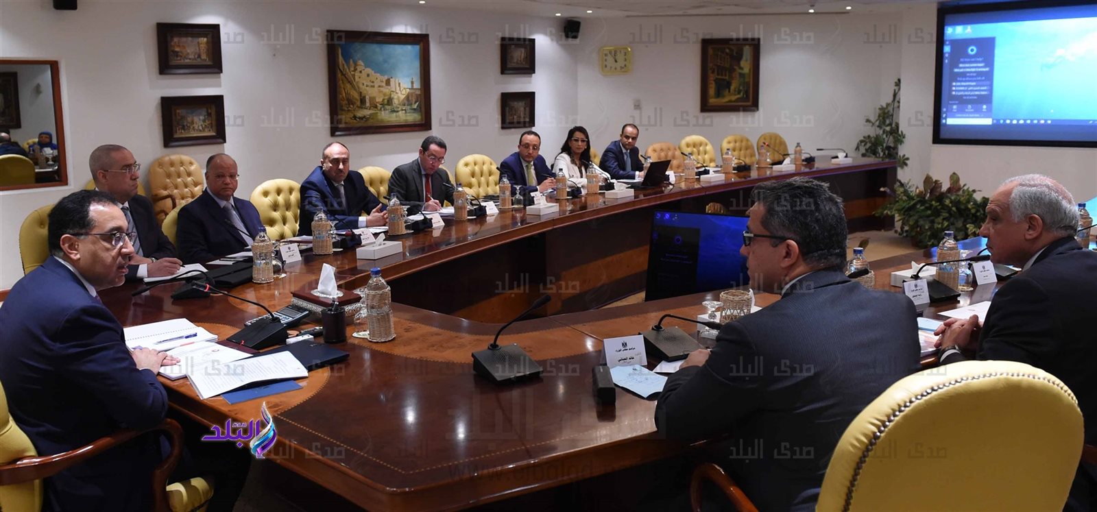 الدكتور مصطفى مدبولى رئيس مجلس الوزراء 