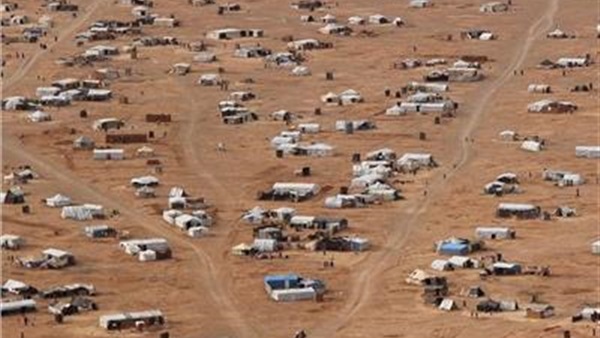 صورة ارشيفية لاحدى المخيمات 