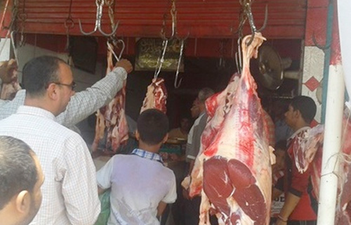 حملة للمرور على محلات الجزارة بالعريش