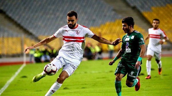 مباراة الزمالك والمصرى