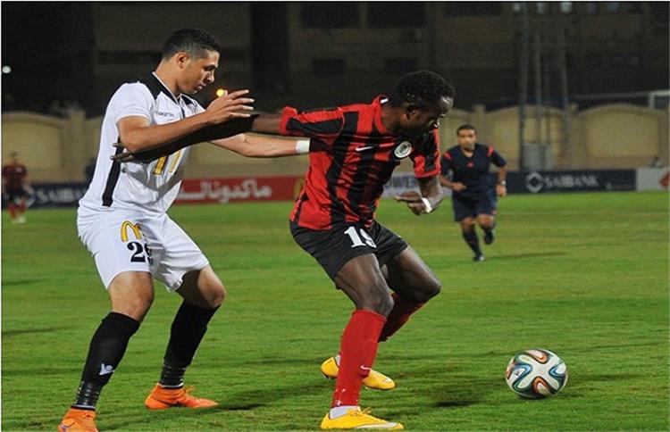 جانب من مباراة طلائع الجيش والداخلية 