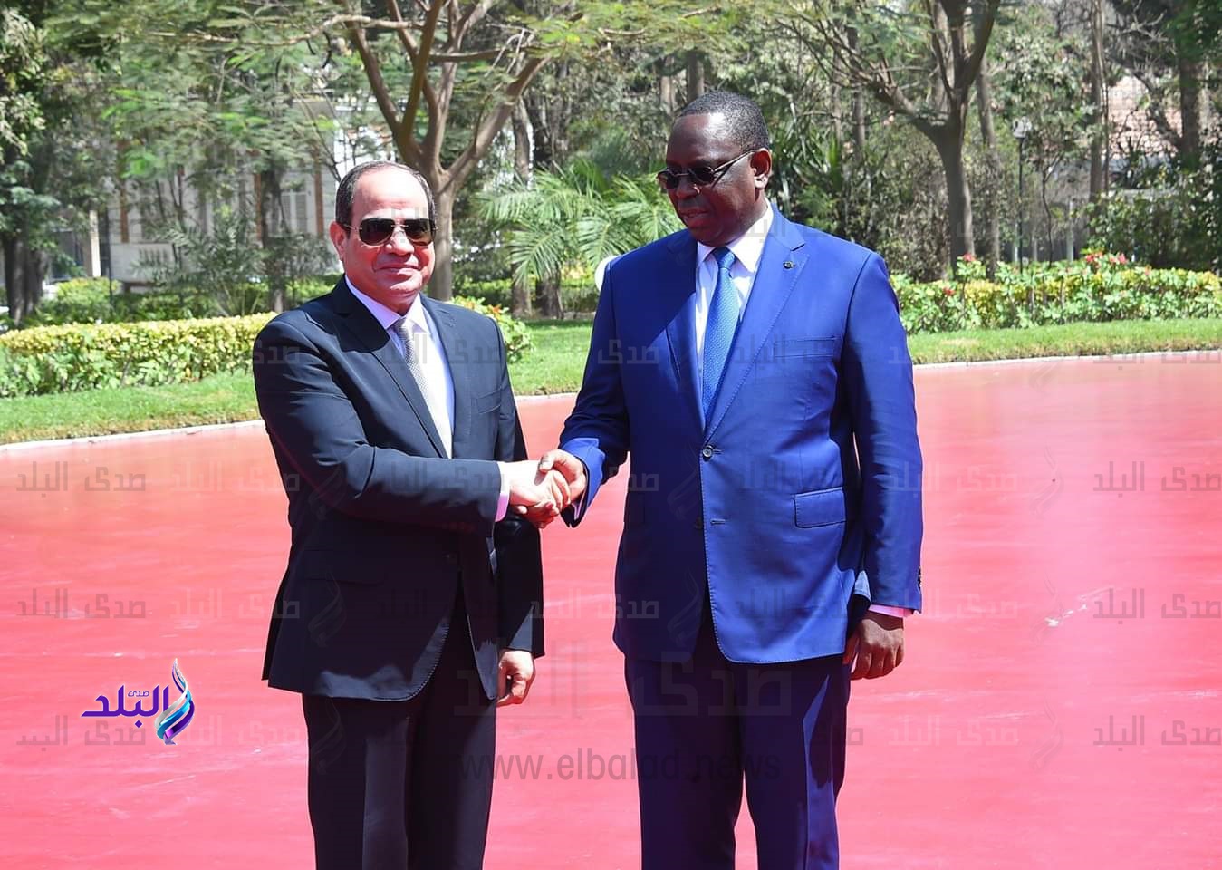 القمة المصرية السنغالية