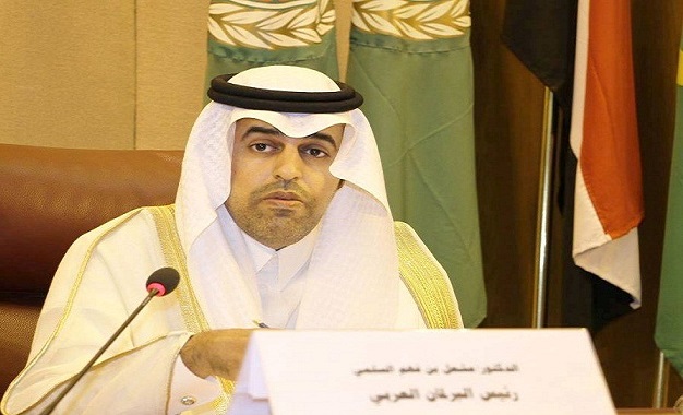 رئيس البرلمان العربى الدكتور مشعل السلمى