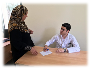 قافلة طبية توقع المشف على ٤١١ من اهالى قرية شندورة