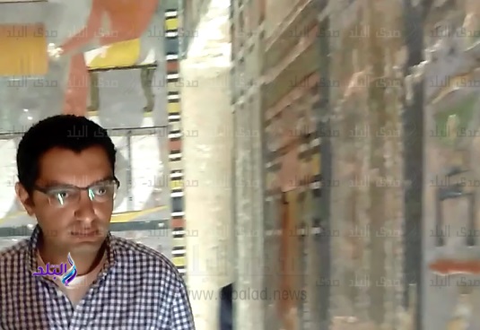 الدكتور محمد مجاهد رئيس بعثة الاثار المصرية الدكتور محمد مجاهد رئيس بعثة الاثار المصرية