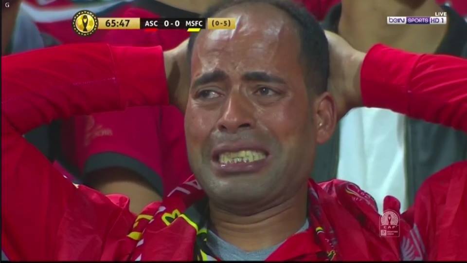 جماهير الأهلي مدرجات برج العرب