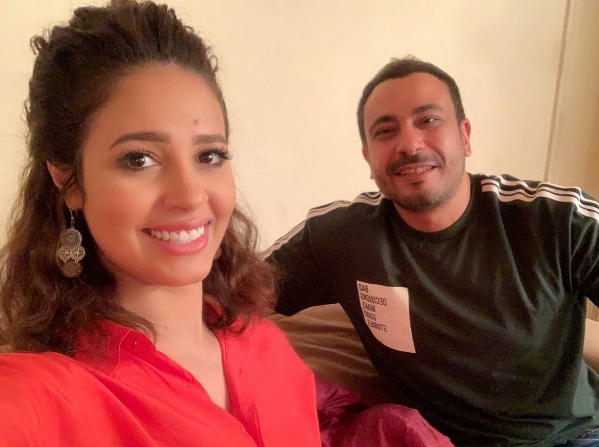 رنا سماحة مع محمد نجاتي رنا سماحة مع محمد نجاتي