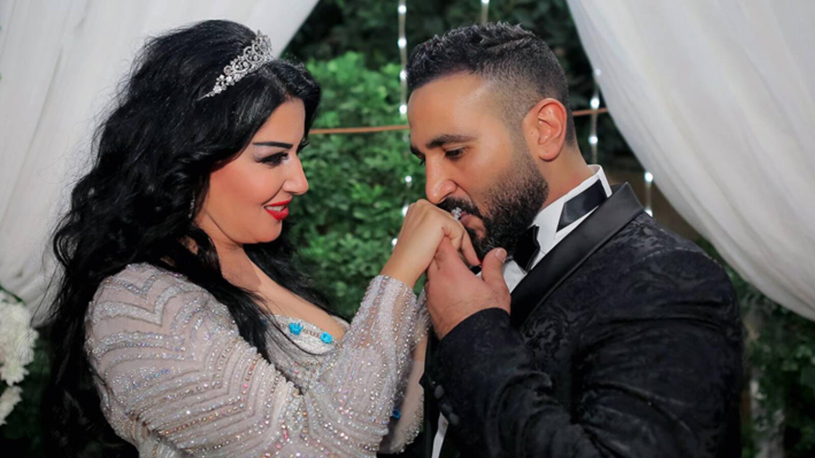 سمية الخشاب وأحمد سعد 
