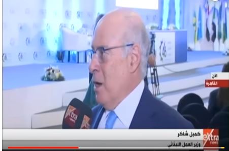 وزير العمل اللبنانى 